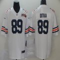 Nike Chicago Bears #89 Mike Ditka white Color Rush Limited Jerseys 100th patch