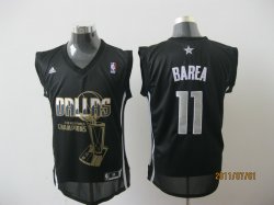 Dallas Mavericks 11# BAREA black nba champion jerseys