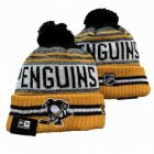 2024 Pittsburgh Penguins yellow black white NHL Sports Cuffed Knit Hats