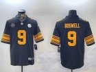 Nike Pittsburgh Steelers #9 Chris Boswell black Color Rush Limited Jerseys-BD