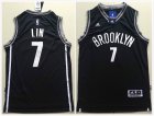 Brooklyn Nets #7 Jeremy Lin Black NBA basketball Jersey