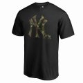 Men's New York Yankees Fanatics Branded Black Big & Tall Memorial Day Prestige Camo T-Shirt