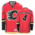 Calgary Flames 4# BOUWMEESTER red hockey jerseys