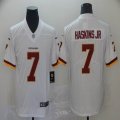 Washington Redskins #7 Dwayne Haskins Jr Nike white Color Rush Limited Jersey