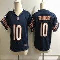 Nike Chicago Bears #10 Mitchell Trubisky dark blue Toddler Jerseys