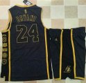 Los Angeles Lakers Kobe Bryant #24 black Retired to commemorate NBA suitsÃ¯Â¼Ë†1Ã¯Â¼â€°Ã¯Â¼â€°