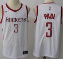 Nike Houston Rockets #3 Chris Paul white nba jersey-MHD