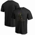 Men's Los Angeles Angels Fanatics Branded Black 2018 Memorial Day Big and Tall Prestige Camo T-Shirt