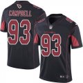 Nike Arizona Cardinals #93 Calais Campbell black Color Rush Limited Jersey