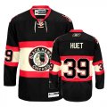 Cristobal Huet Jersey 39 Black New Third Chicago Blackhawks Jerseys