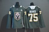 Women Adidas Vegas Golden Knights #75 Ryan Reaves gray hockey Jersey