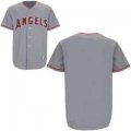 mlb los angeles angels blank grey jersey