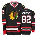 Chicago Blackhawks #82 Tomas Kopecky Black nhl Jersey