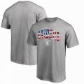 Oakland Raiders Pro Line by Fanatics Branded Banner Wave T-Shirt - Heathered Gray