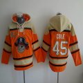 Pittsburgh Pirates Gerrit Cole #45 orange Baseball Hooded Sweatshirt