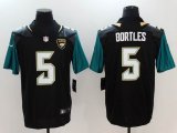 Men Jacksonville Jaguars Blake Bortles #5 black nike Color Rush Limited Jersey