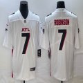 Atlanta Falcons #7 Bijan Robinson nike white Color Rush Limited Jerseys-BD