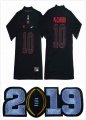 2019 Alabama Crimson Tide #10 AJ McCarron black College Football Limited Jersey